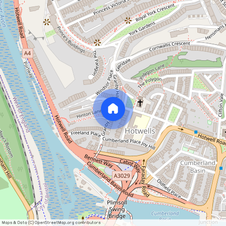 Flat at Granby Hill, Clifton BS8