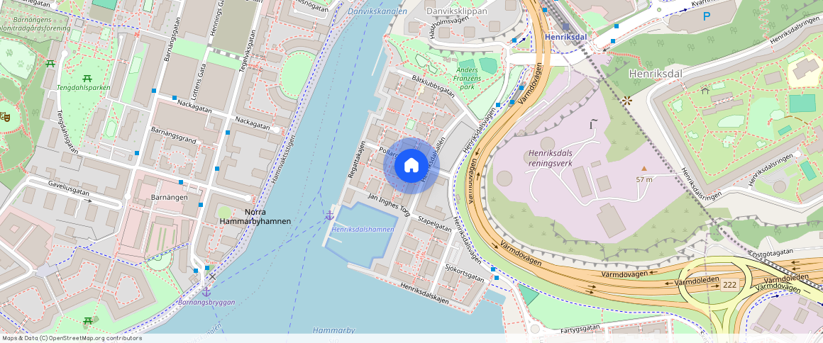 Pollargatan **, Södra Hammarbyhamnen