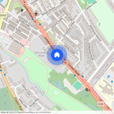 132 London Road, Newcastle-Under-Lyme, ST5, Estate