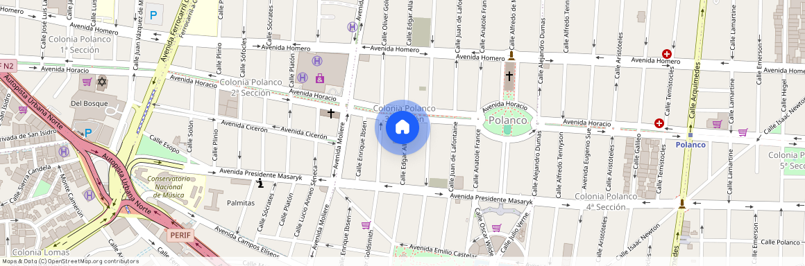 Calle Edgar Allan Poe 118, Polanco, 11540 Mexico City, CMX, Mexico