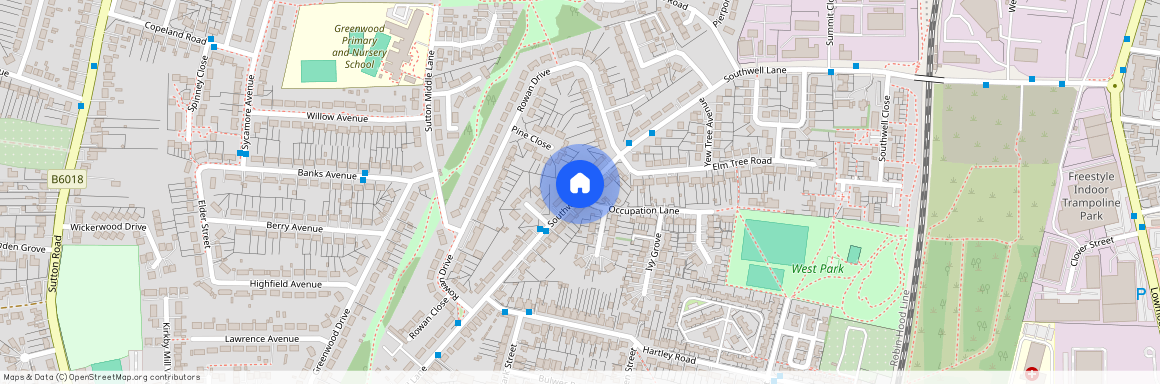 Southwell Lane, Kirkby-in-Ashfield, Nottinghamshire