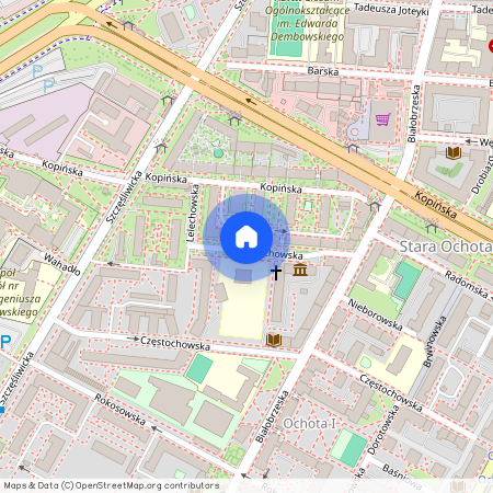 ul. Lelechowska, Stara Ochota, Ochota, Warszawa, mazowieckie