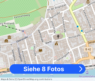 Top renovierte 2,5 Zimmer-Wohnung in Rüdesheim mit Fernblick - Foto 1