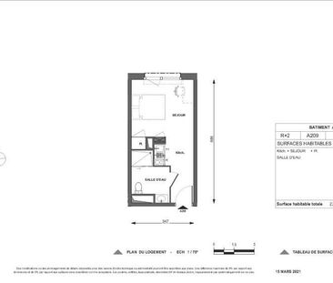 Location Appartement 1 pièce 22m² JOUE LES TOURS 37300 - Photo 3