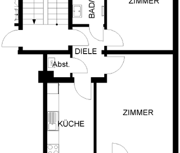 gemütliche 2-Zimmer Wohnung am Spielbrink - Photo 1