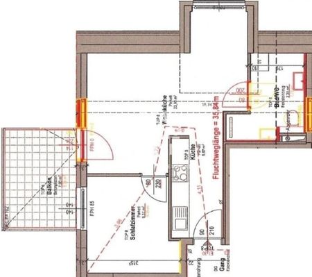 Perfektastraße-Lemböckgasse! Dachgeschosswohnung zzgl. 7,90 m² Terrasse nähe U-Bahnlinie! - Foto 2