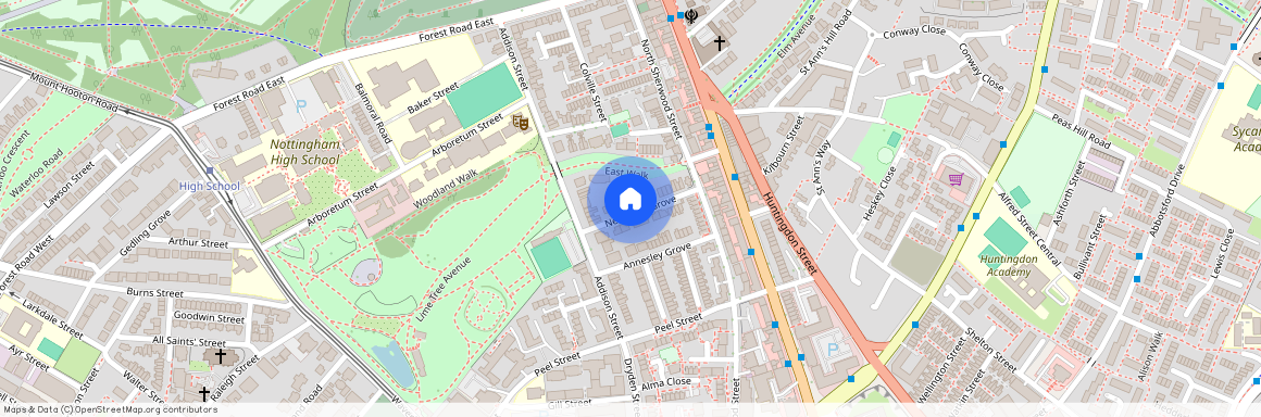 Flat B, 16 Newstead Grove, The Arboretum, Nottingham, NG1 4GZ