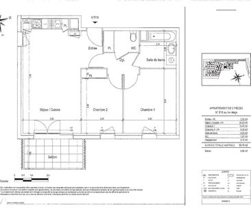 Location Appartement 3 pièces 58m² TOULOUSE 31400 - Photo 4