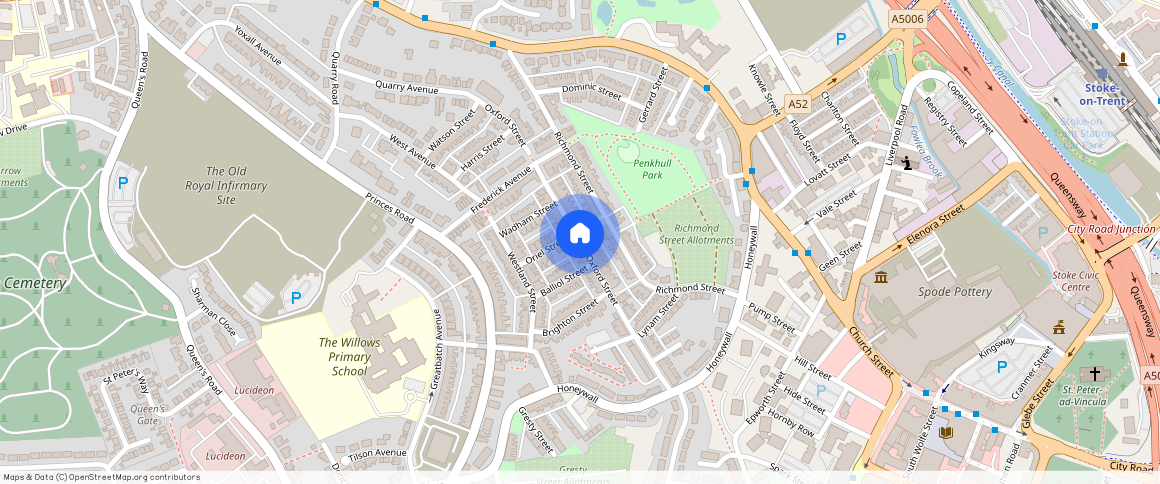 Oxford Street, Stoke-On-Trent, ST4