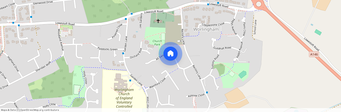 All Saints Green, Worlingham, Beccles