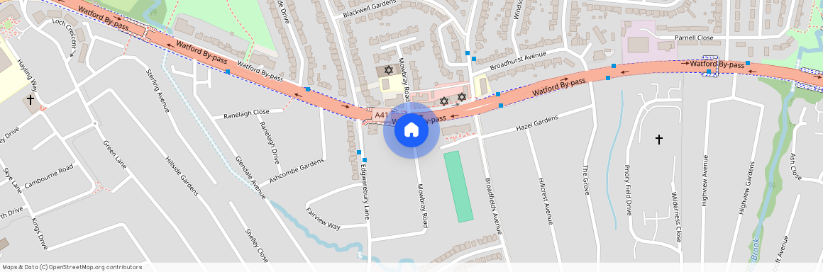 Mowbray Road, Greater London HA8