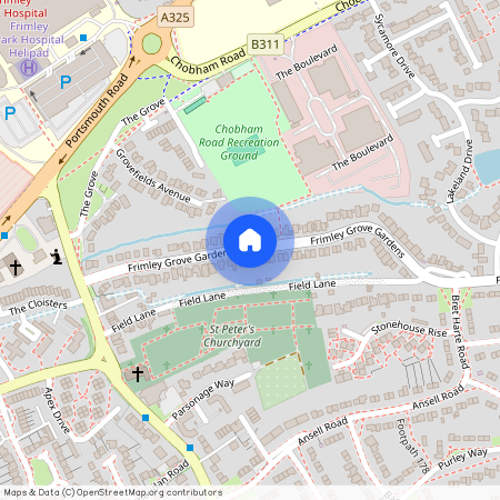 Frimley Grove Gardens, Camberley GU16