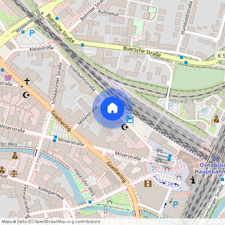 Eisenbahnstraße 12 HH, 49074 Niedersachsen - Osnabrück