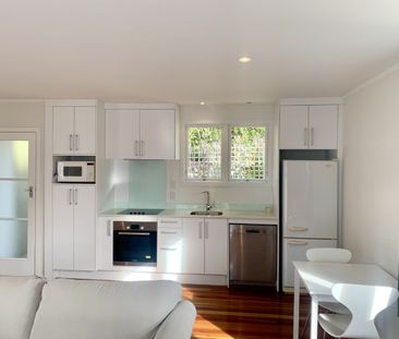 This is a FULLY FURNISHED one bedroom unit tucked away at the rear ... - Photo 6