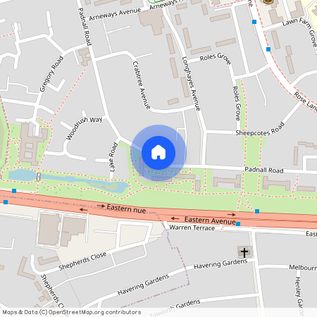 Padnall Road, Romford, RM6