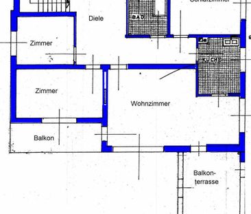 4 Zi-Wohnung am nordöstlichen Stadtrand von Ansbach - Foto 5