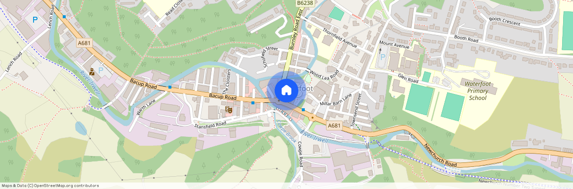 1 bed flat to rent Burnley Road East, BB4, Rossendale