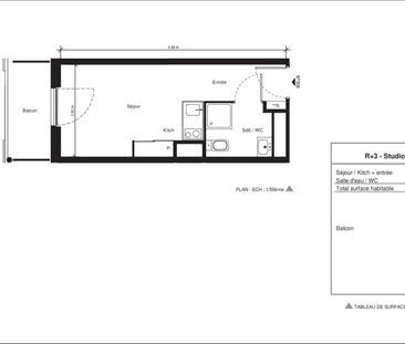 Location Appartement 1 pièce 18m² NIMES 30000 - Photo 5