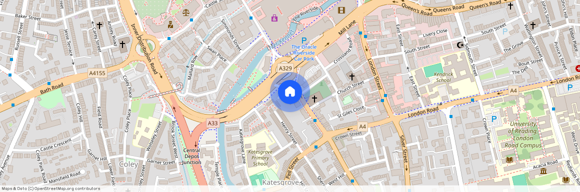 BEDSIT, Southampton Street, Reading, Berkshire, RG1 2RB - Bedsit 1