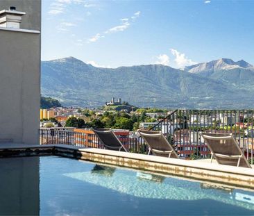 2.5 modern rooms with pool and Alps view – Arbedo - Photo 3