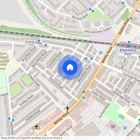 Ashfield Road, Ellesmere Port, Cheshire. CH65