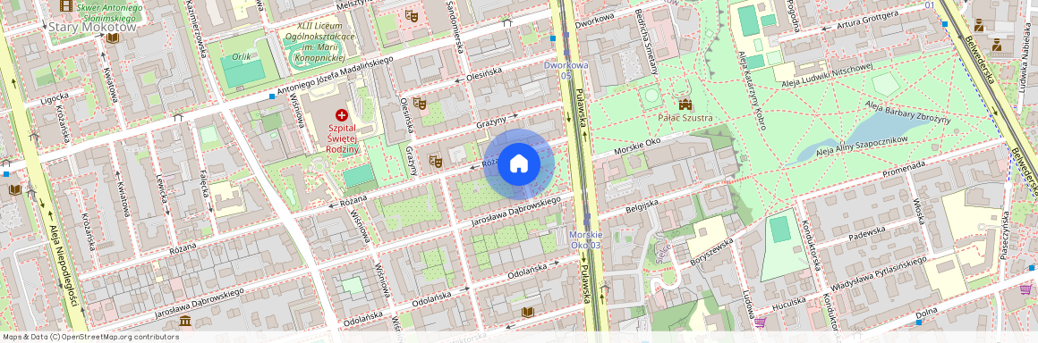 ul. Puławska, Stary Mokotów, Mokotów, Warszawa, mazowieckie