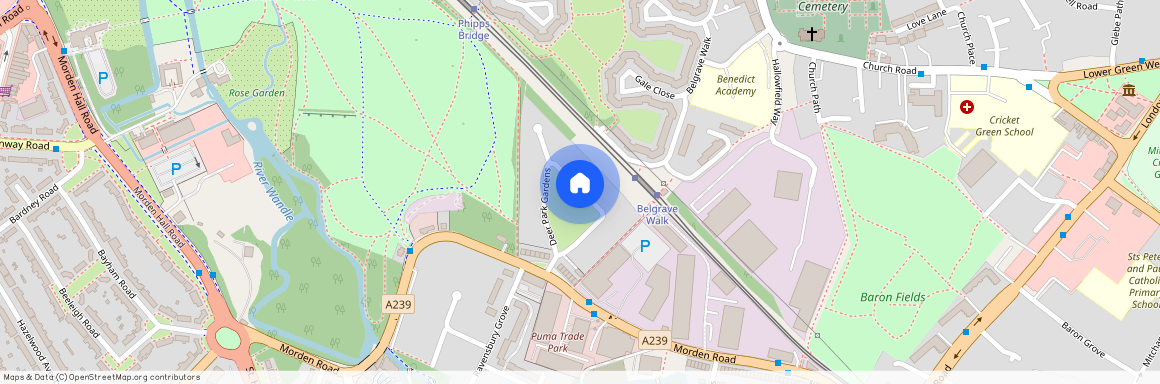 Deer Park Gardens, CR4, Mitcham