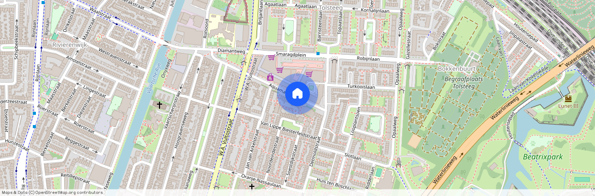 Oud Hoograven-Noord, 3523 EL, Aquamarijnlaan, Utrecht