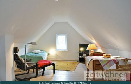 Bothfeld, 1 Zimmer-Dachgeschoss-Apartment in ruhiger und grüner Lage - Photo 2