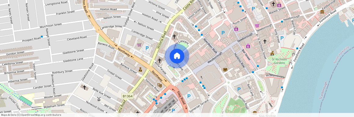 Flat 4 43 Albemarle Crescent Scarborough YO11 1XX