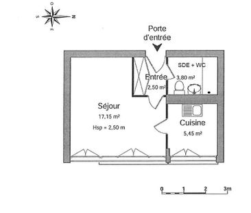Location Appartement 1 pièce 28m² ST MAUR DES FOSSES 94210 - Photo 4