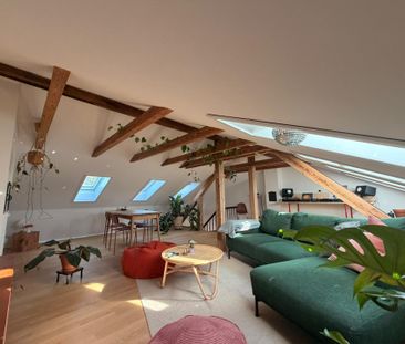 95 m² Maisonette mit offenem Dachstock, mitten in der Lorraine - Photo 1