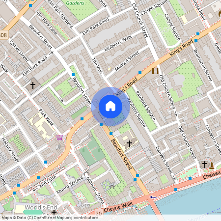 Argyll Mansions, 303-323 Kings Road, London, SW3