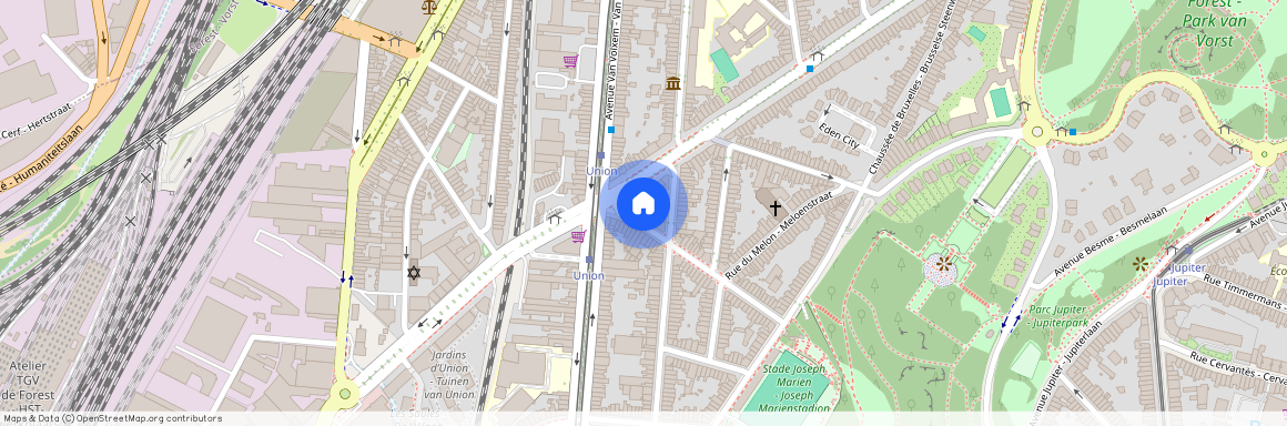 Rue des Glands, 10, 1190, Forest