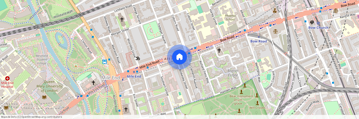 Mile End Road, E3 4LH