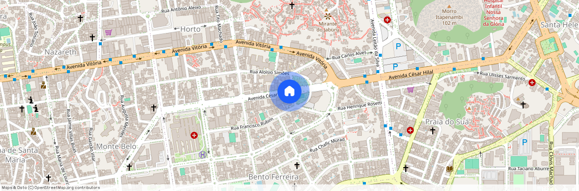 Avenida Cezar Hilal - até 548 - lado par, Bento Ferreira, Vitória, ES, 29050664