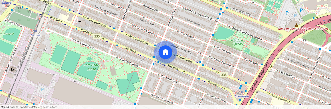 9040 Rue Lajeunesse, Montréal (Ahuntsic-Cartierville), H2M1R9