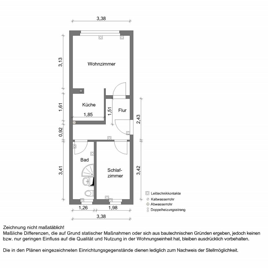 Wohnung Nr. 434/10/21 - Foto 2