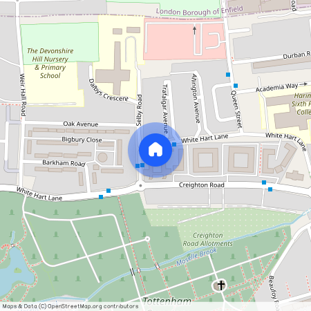 Somerset Gardens, N17, London