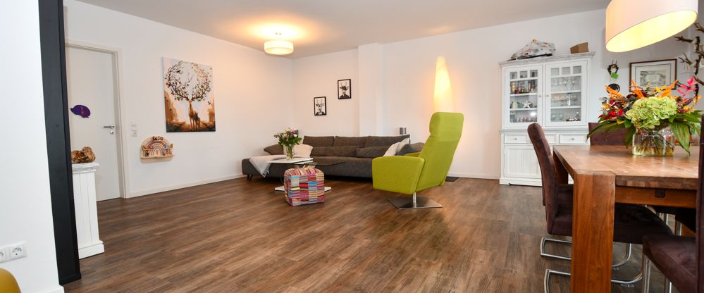 Ein Wohntraum über den Dächern der Stadt Friesoythe - Exclusives Penthouse mit Einbauküche und Sauna - Foto 1