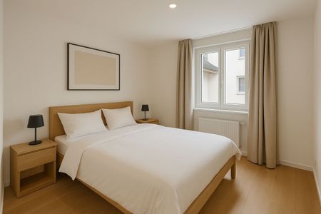 Furnished 3.5p duplex with partial view of the lake - Foto 3