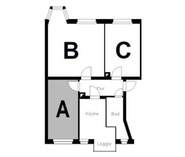 Möbliertes WG-Zimmer in 2er-Wohngemeinschaft für Schüler und Studenten - Photo 5