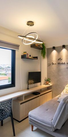 Apartamento para alugar com 30m², 1 quarto e sem vaga - Photo 1