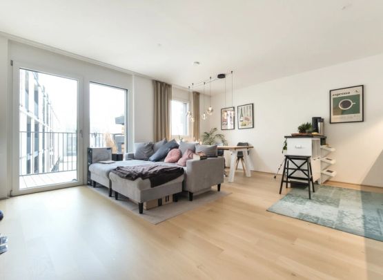 Pauschalmiete inklusive Warmwasser, Heizung & Kühlung - Moderne 3-Zimmer-Wohnung mit 2 Balkone und stilvoller Ausstattung - Photo 1