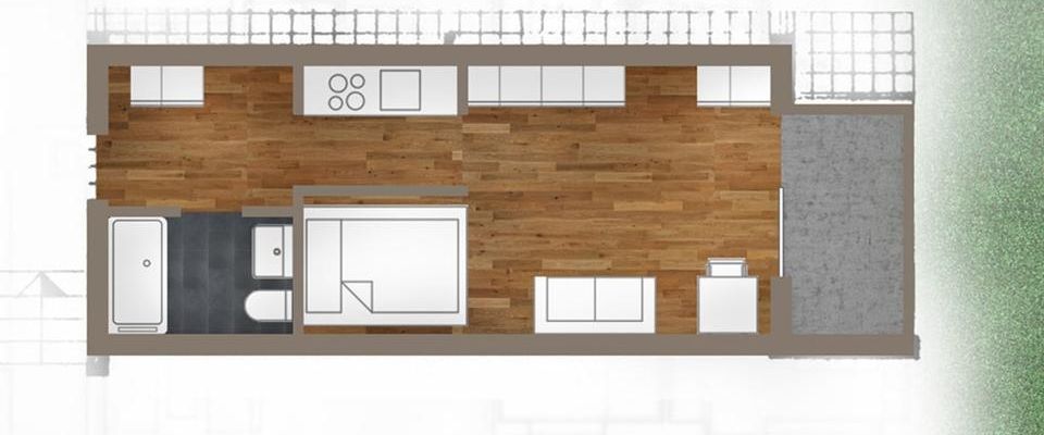 Möblierte 1 Zimmer-Wohnung mit Balkon in Sallern mit WLan - Photo 1