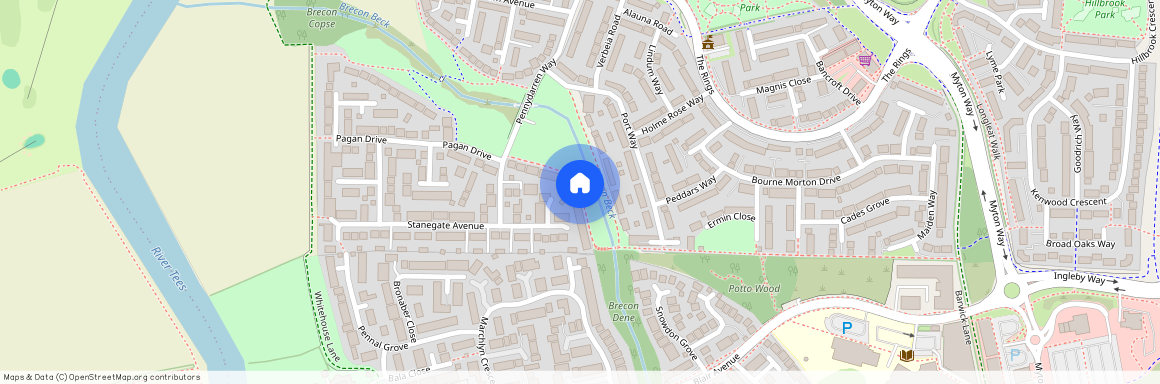 Dere Walk, Ingleby Barwick