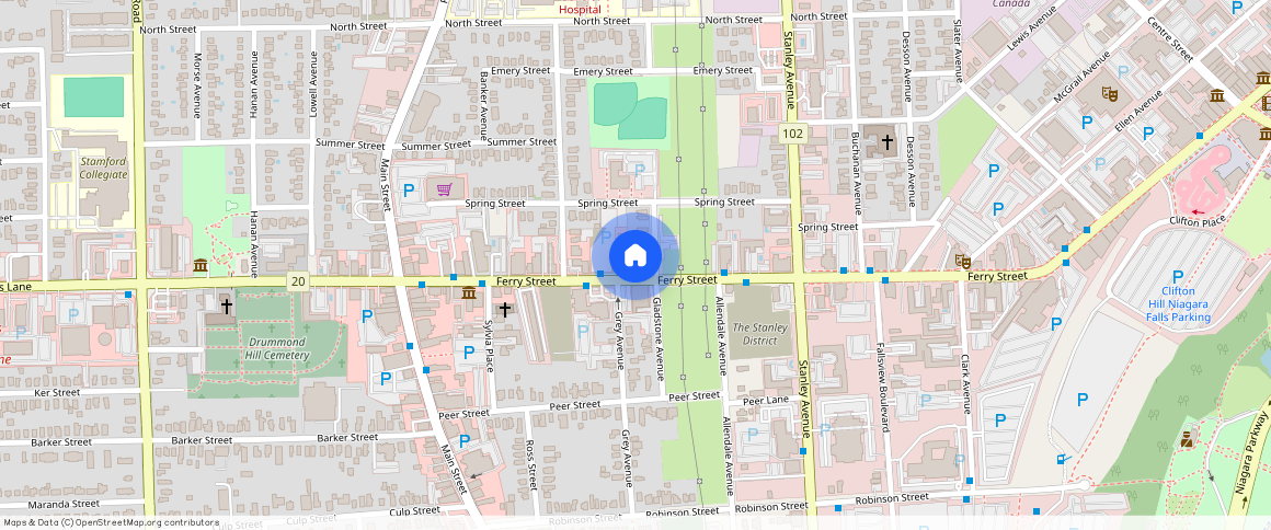 ** Ferry Street, Niagara Falls, Niagara Falls, Niagara, L2G 1S7