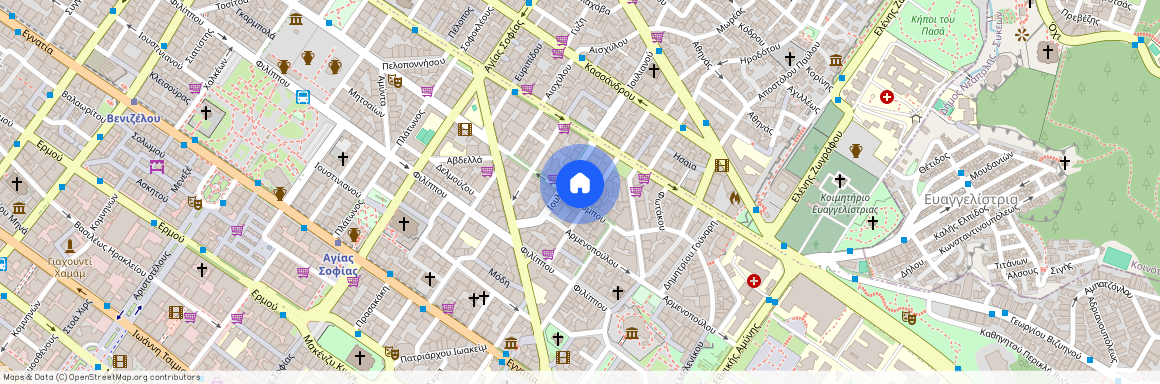 Ολύμπου, 121, Θεσσαλονίκη Ελλάδα, 54635, Καμάρα - Ροτόντα (Κέντρο Θεσσαλονίκης)