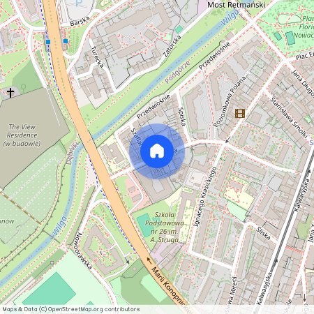 ul. Orawska, Stare Podgórze, Podgórze, Kraków, małopolskie