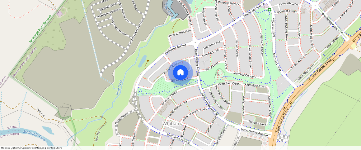 ** Pannell Street, 2611, Whitlam